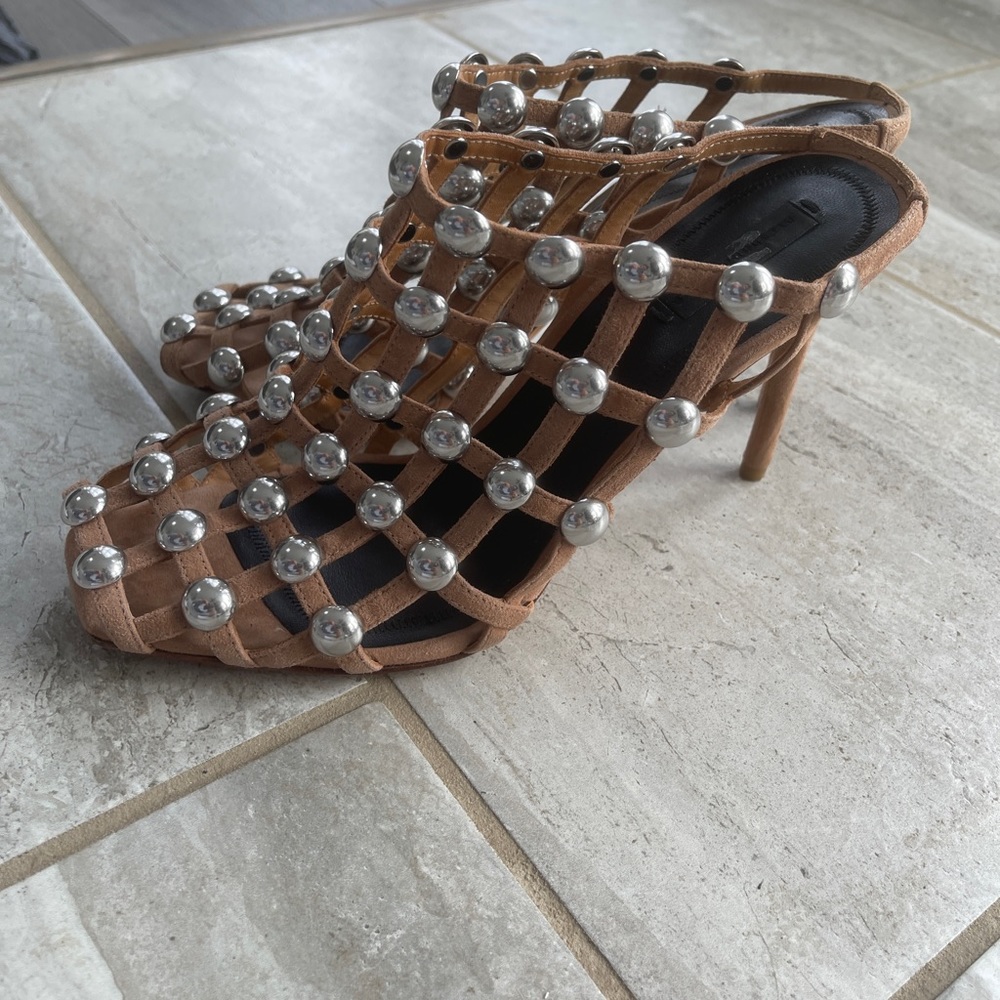 Alexander Wang Studded Cage Mule